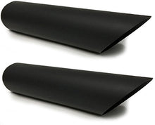 Powder Coated Black Universal Truck Exhaust Tip - 2.25" Inch ID | 4" Inch OD | 18 Long | Pack of 2