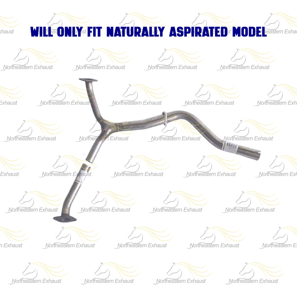 Exhaust Resonator and Y Pipe for 2009-2013 Subaru Forester | 2008-2011 Subaru Impreza 2.5L