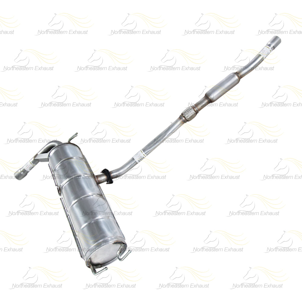 2004-2005 Toyota RAV4 2.4L Exhaust Resonator Pipe and Muffler