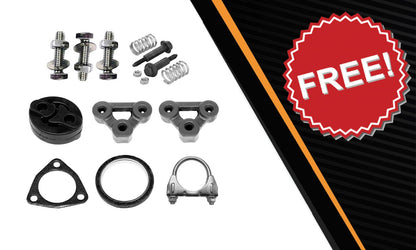 2006-2011 Honda Civic 1.8L Resonator Pipe and Muffler Exhaust Kit