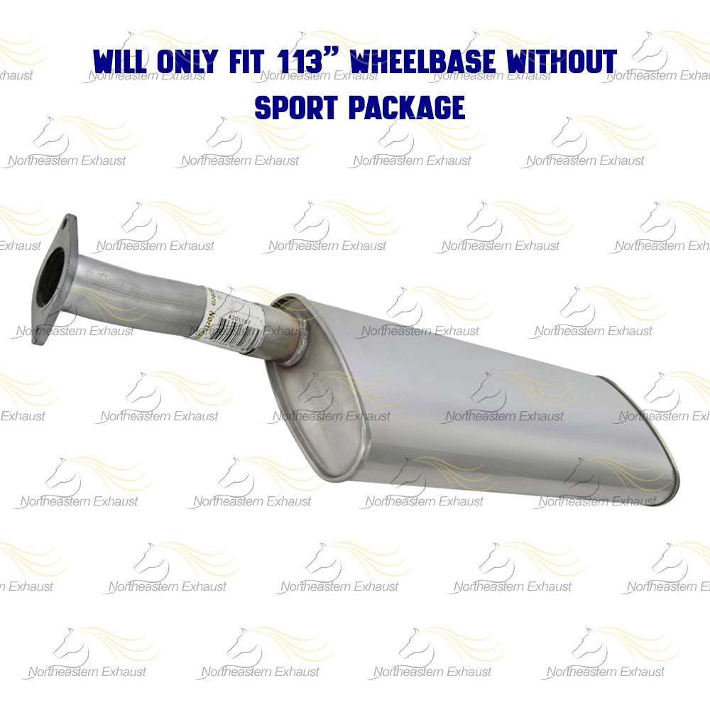 2006 Chevy Uplander 3.5L Exhaust Pipe and Muffler