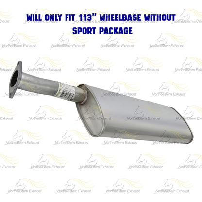 2007-2008 Chevy Uplander 3.9L Exhaust Pipe and Muffler