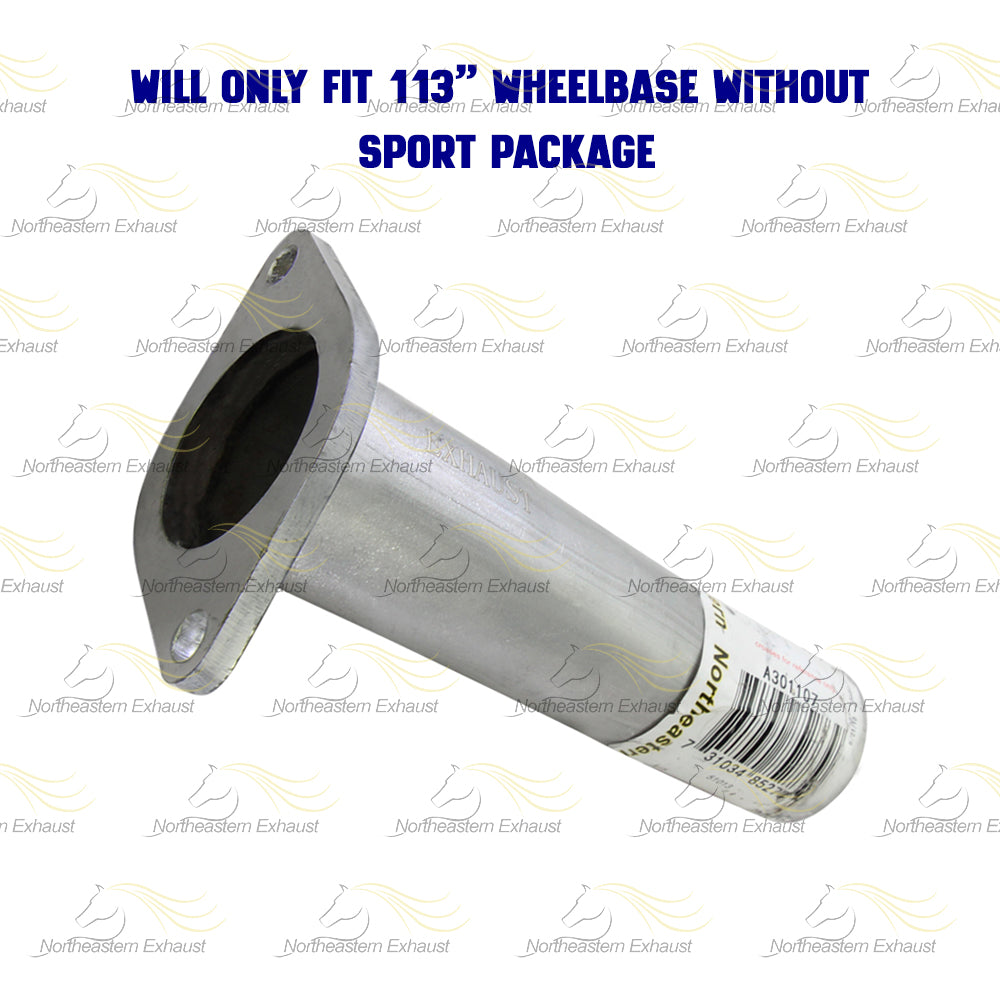 2007-2008 Chevy Uplander 3.9L Exhaust Pipe and Muffler