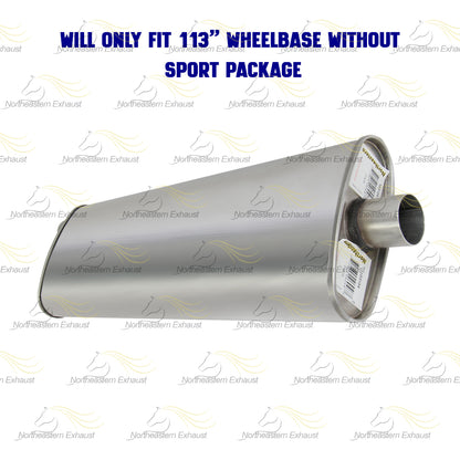 2007-2008 Chevy Uplander 3.9L Exhaust Pipe and Muffler
