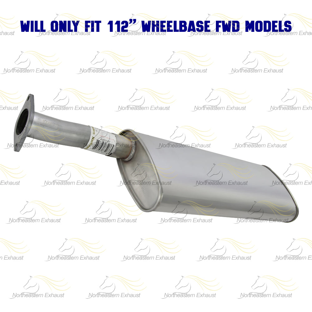 2002-2004 Chevy Venture 3.4L Exhaust Pipe and Muffler