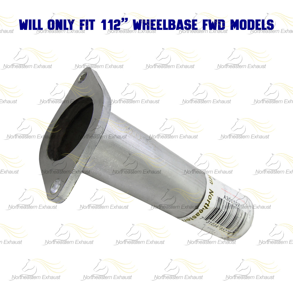 2002-2004 Chevy Venture 3.4L Exhaust Pipe and Muffler