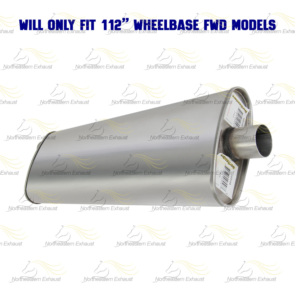 2002-2004 Chevy Venture 3.4L Exhaust Pipe and Muffler
