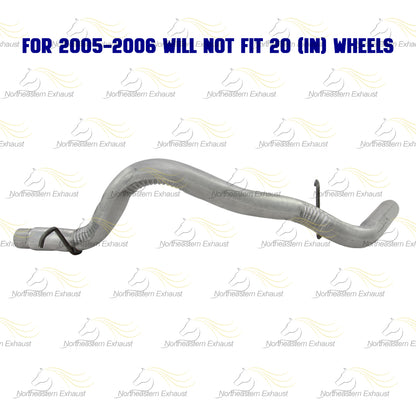 2003-2006 Cadillac Escalade ESV 6.0L Exhaust Tail Pipe
