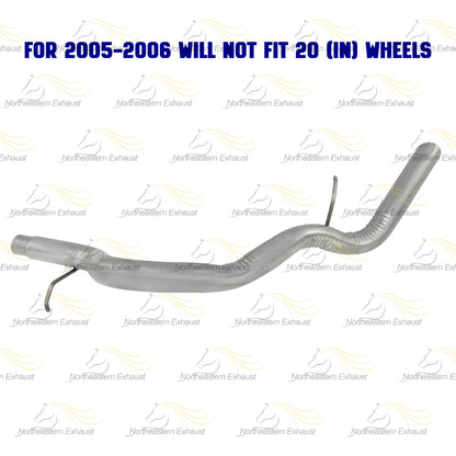 2003-2006 Cadillac Escalade ESV 6.0L Exhaust Tail Pipe