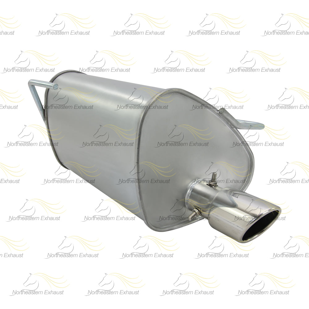 2009-2013 Subaru Forester 2.5L Exhaust Muffler with Tips | Driver-side