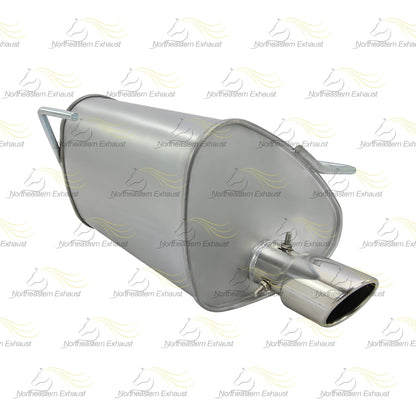 2009-2013 Subaru Forester 2.5L Exhaust Muffler with Tips | Driver-side