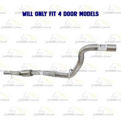 2012-2017 Jeep Wrangler 3.6L Exhaust Resonator Pipe