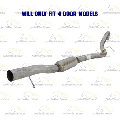 2012-2017 Jeep Wrangler 3.6L Exhaust Resonator Pipe