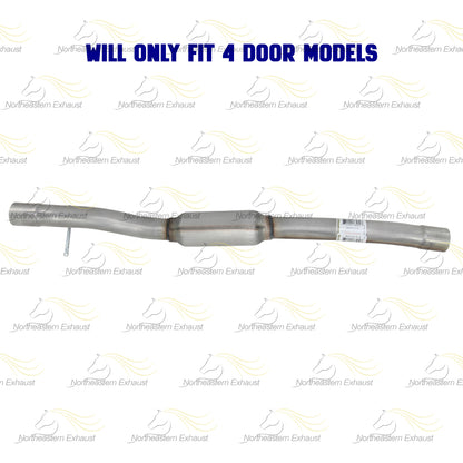 2012-2017 Jeep Wrangler 3.6L Exhaust Resonator Pipe