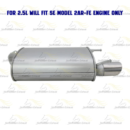 2010-2011 Toyota Camry 2.5L Exhaust Muffler | Driver-side