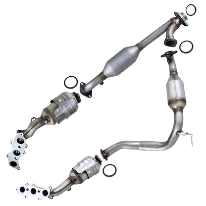 2010-2012 Toyota 4Runner 4.0L Front Manifold and Rear Catalytic | Pair | EPA