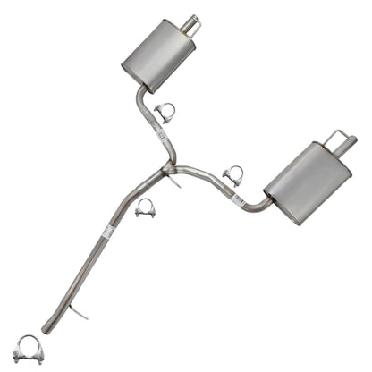 2013-2019 Flex 3.5L Exhaust Y Pipe and Pair of Muffler