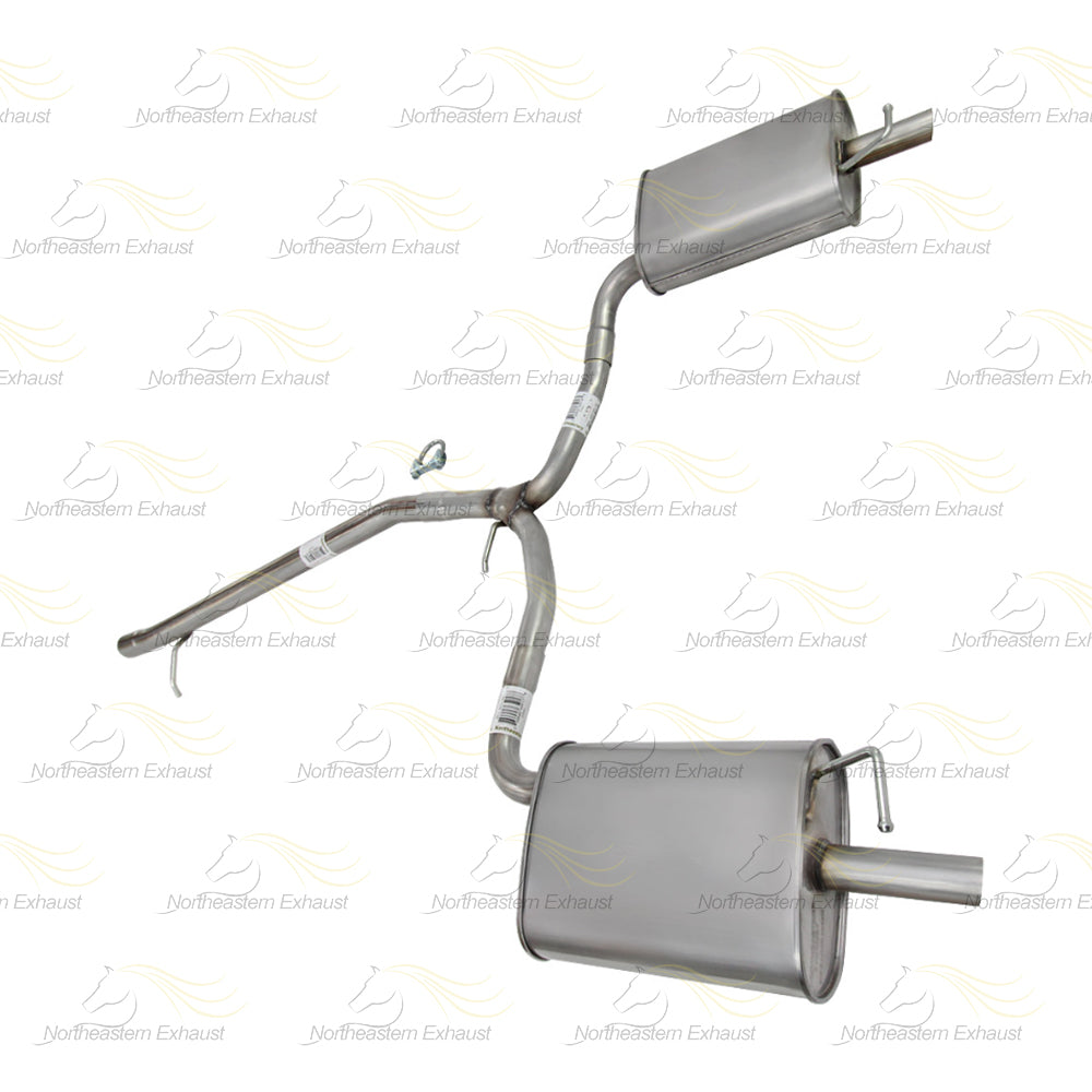 2013-2019 Flex 3.5L Exhaust Y Pipe and Pair of Muffler
