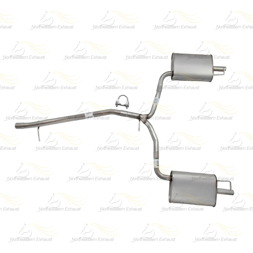 2013-2019 Flex 3.5L Exhaust Y Pipe and Pair of Muffler