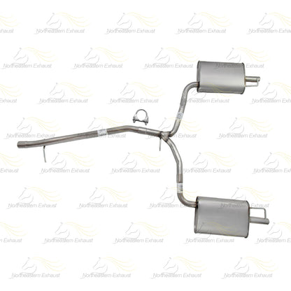 2013-2019 Flex 3.5L Exhaust Y Pipe and Pair of Muffler