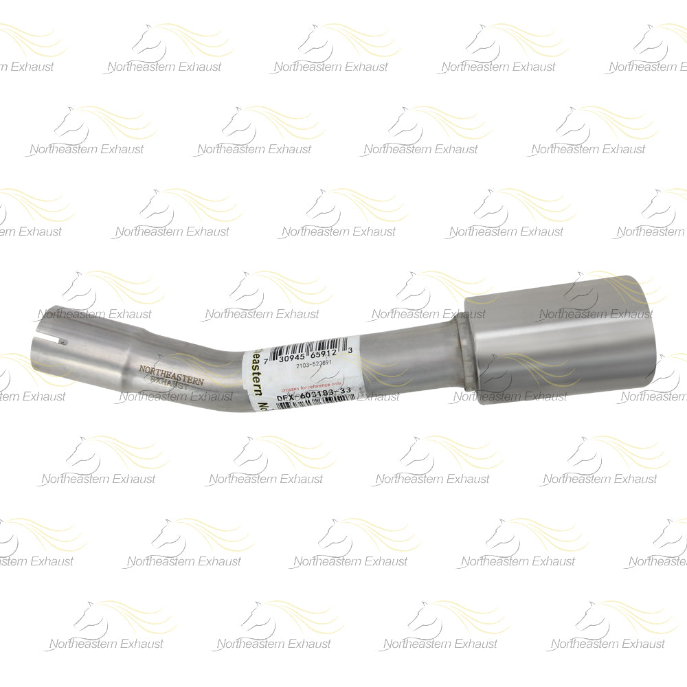 2010-2011 Mazda 3 2.0L Exhaust Muffler Assembly