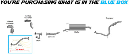 2006-2011 Toyota RAV4 3.5L Front Exhaust Pipe