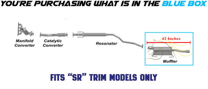 2013-2019 Nissan Sentra 1.8L Exhaust Muffler