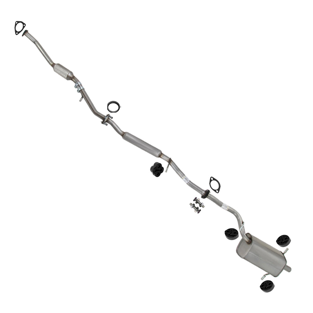 2006-2007 Subaru Impreza 2.5L Catalytic, Resonator and Muffler Exhaust