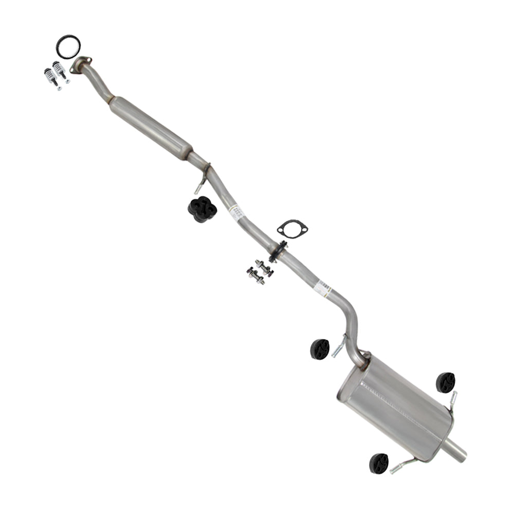 2006-2008 Subaru Forester 2.5L Resonator Pipe and Muffler Exhaust