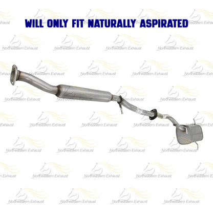 2006-2008 Subaru Forester 2.5L Resonator Pipe and Muffler Exhaust