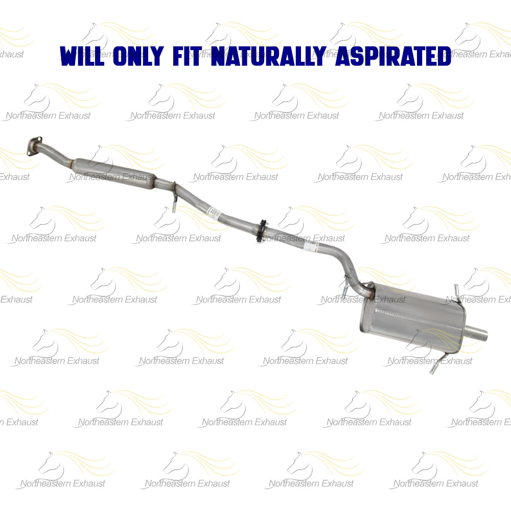 2006-2008 Subaru Forester 2.5L Resonator Pipe and Muffler Exhaust