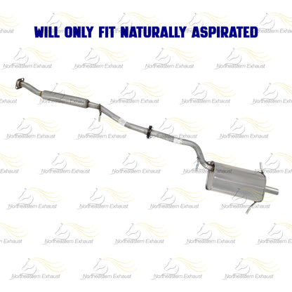 2006-2008 Subaru Forester 2.5L Resonator Pipe and Muffler Exhaust