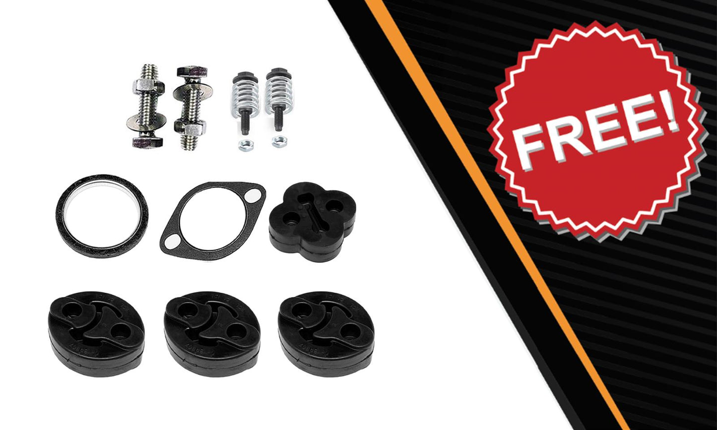 2006-2008 Subaru Forester 2.5L Resonator Pipe and Muffler Exhaust