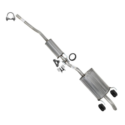 2001-2005 Honda Civic 1.7L Stainless Steel Resonator Pipe Muffler Exhaust Kit