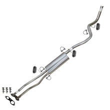 1997 GMC C2500 5.7l Exhaust H Pipe, Muffler and Tail Pipe
