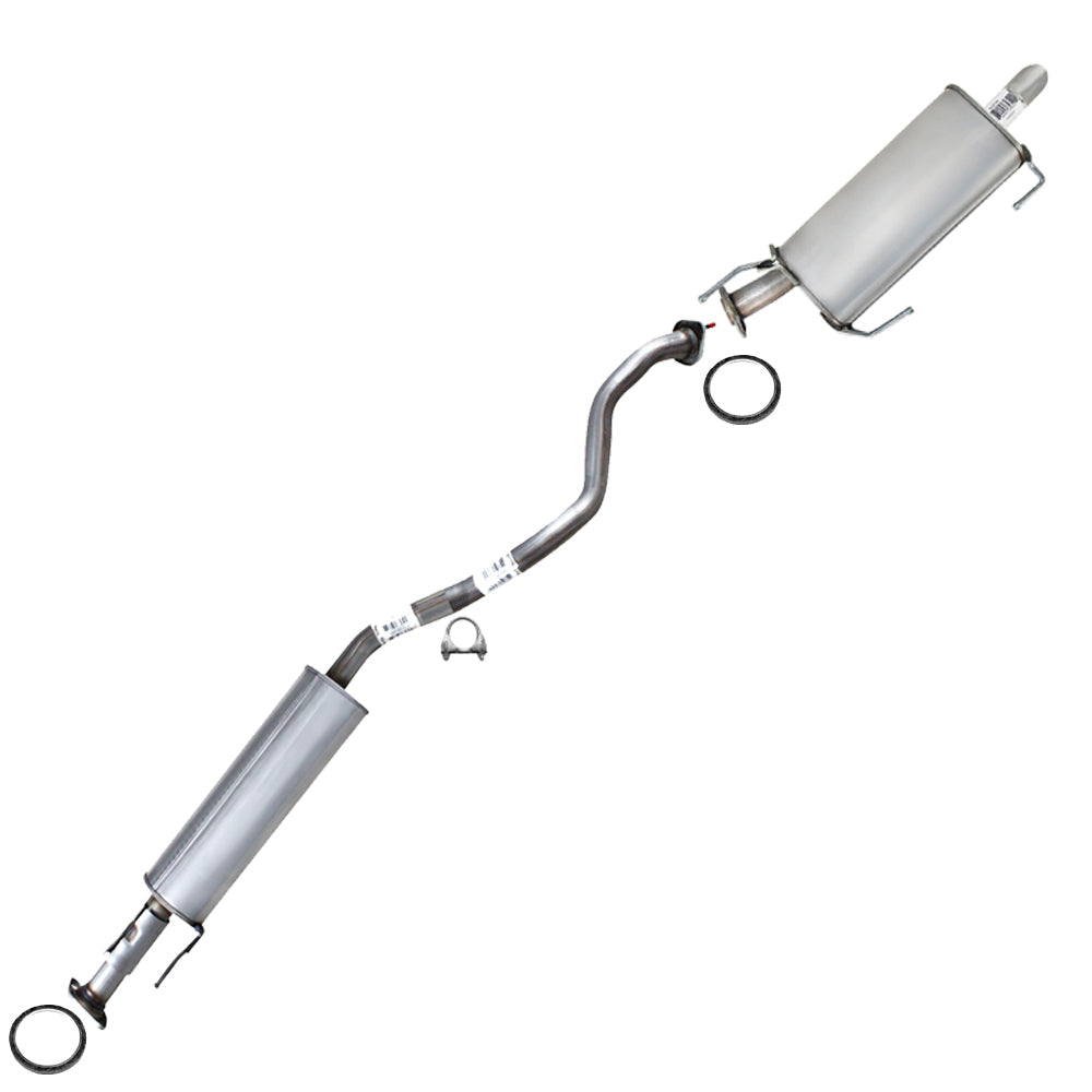 2014 Nissan Juke 1.6L Resonator and Muffler Exhaust Kit | FWD