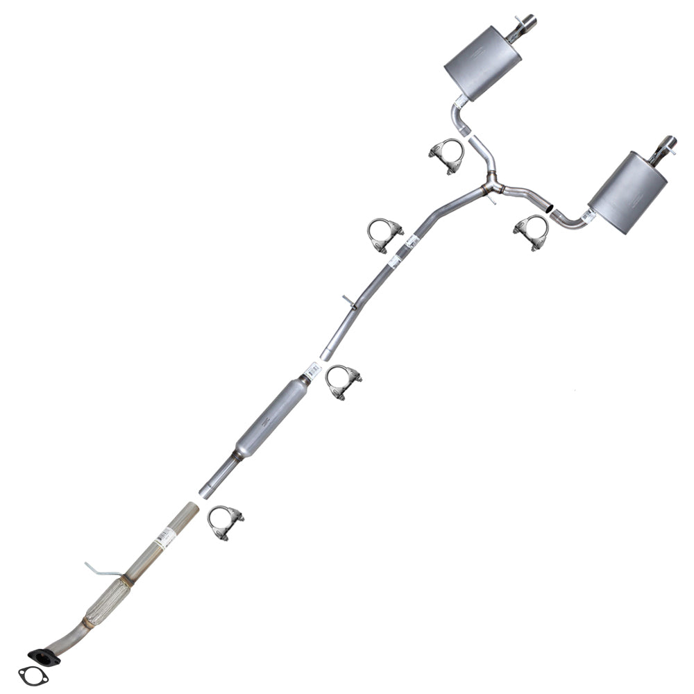 2014 Ford Explorer 2.0L Cat-back Exhaust System Kit