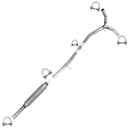 2014 Ford Explorer 3.5L Exhaust Resonator and Y Pipe