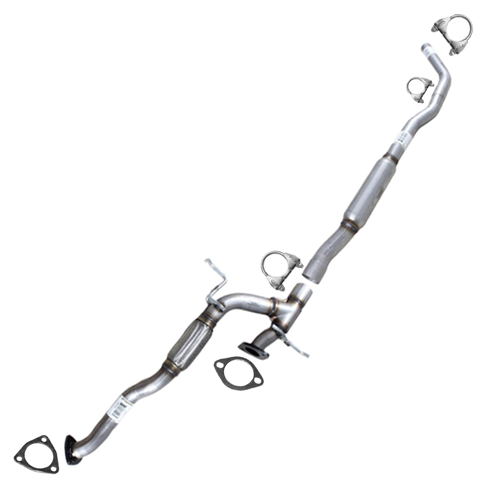 2015 Jeep Cherokee 3.2L Y Pipe and Resonator Pipe Exhaust Kit