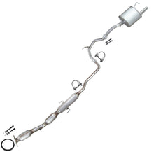 2009 Toyota Yaris 1.5L Catalytic Converter and Muffler