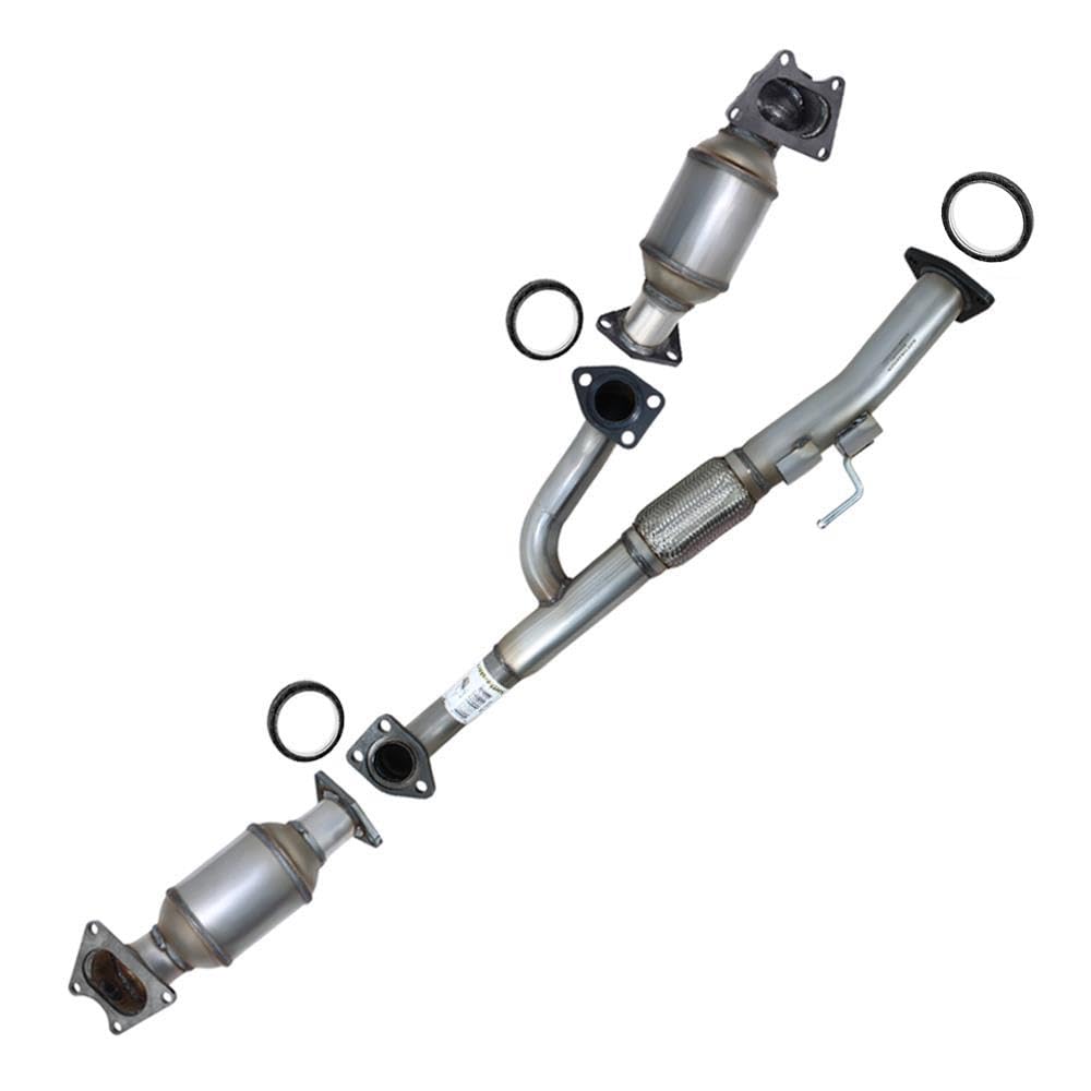 2008 Honda Odyssey 3.5L Pair of Manifold Catalytic Converter and Y Pipe | For VTEC Engine only