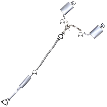 2014 Honda Accord 3.5L Cat-back Exhaust System Kit | SEDAN