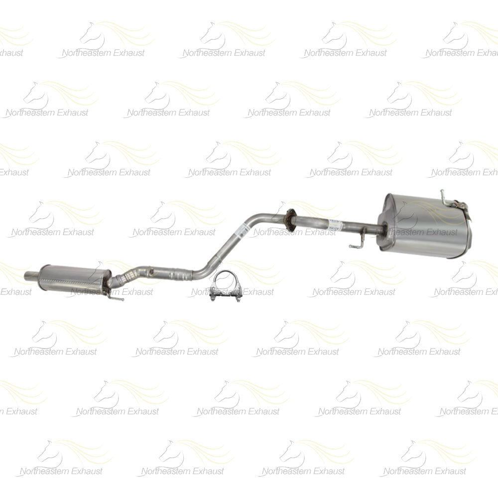2014-2017 Hyundai Elantra GT 2.0L Stainless Steel Resonator & Muffler Exhaust Kit