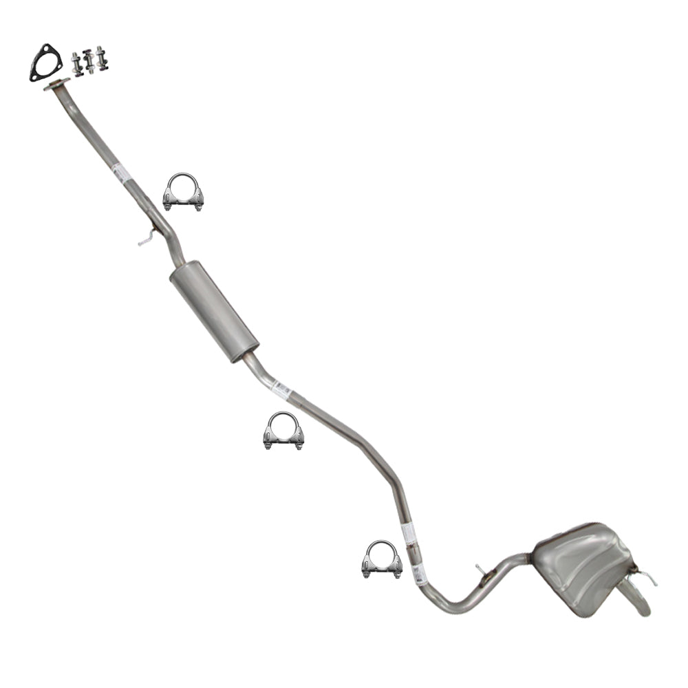 2016-2017 Honda Civic 2.0L Direct-Fit Exhaust Muffler Assembly Sedan