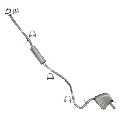 2016-2017 Honda Civic 2.0L Direct-Fit Exhaust Muffler Assembly Sedan