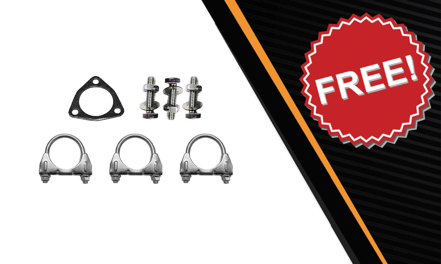 2016-2017 Honda Civic 2.0L Direct-Fit Exhaust Muffler Assembly Sedan