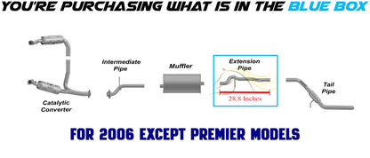 2006-2010 Mercury Mountaineer 4.0L Stainless Steel Extension Pipe