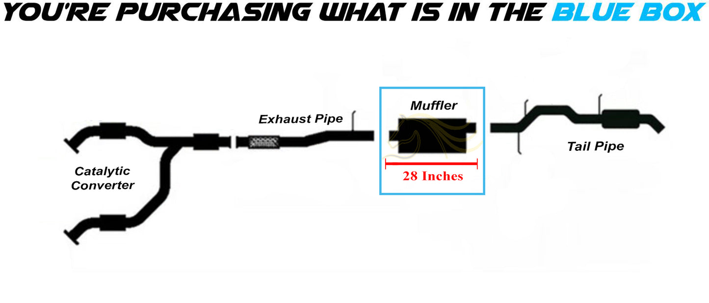 2015-2020 Suburban & 2007-2014 Suburban 1500 5.3L Exhaust Muffler