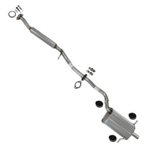 2006-2007 Subaru Impreza and Saab 9-2X 2.5L Exhaust Resonator Pipe and Muffler