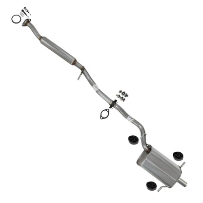 2006-2007 Subaru Impreza and Saab 9-2X 2.5L Exhaust Resonator Pipe and Muffler